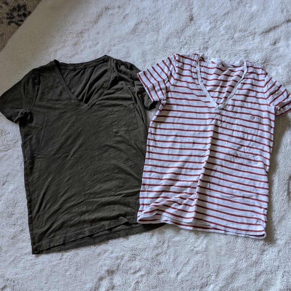 BOGO Madewell pocket tees